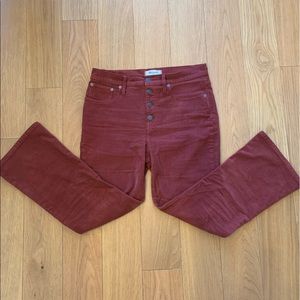 Made well Demi-boot corduroy pants